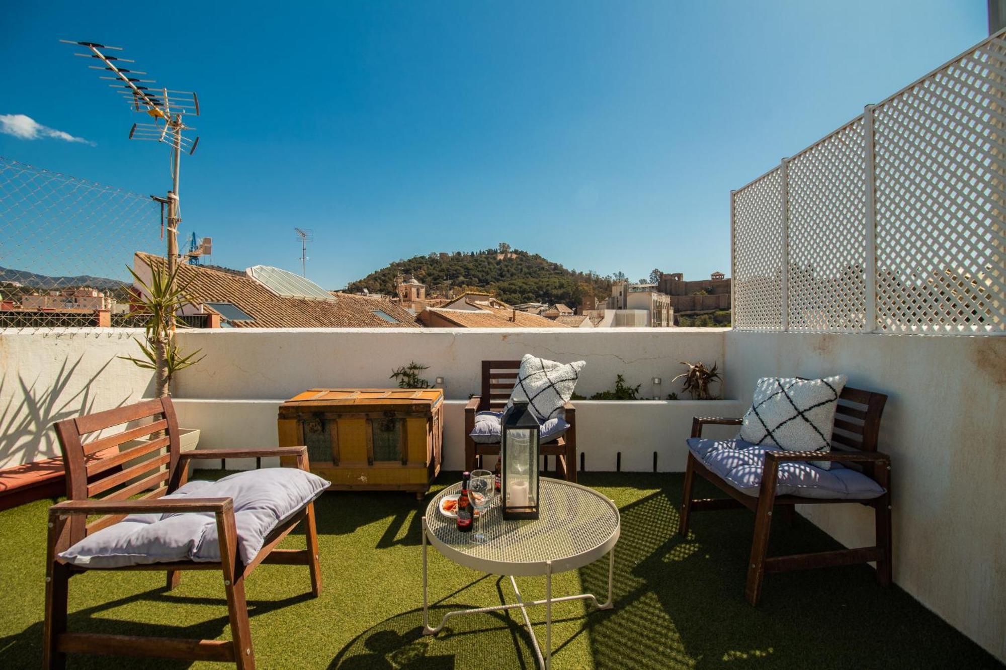 C89 - Luxurious Penthouse With Private Terrace Leilighet Málaga Eksteriør bilde